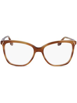 Victoria Beckham VB2641 square-frame glasses - Brown