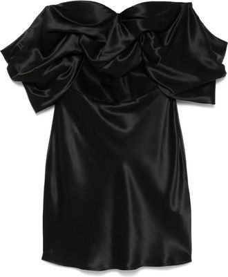 Giuseppe Di Morabito Abito corto in seta - Nero