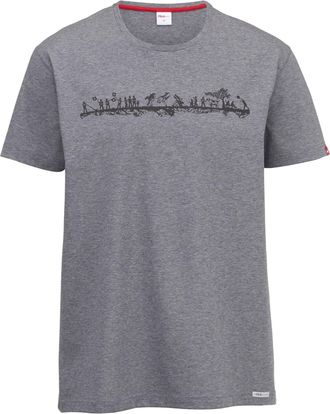 Isa Kurzarmshirt ISA BODYWEAR Shirt kurzarm, Herren, Gr. XXL, granit, Obermaterial: 100% Baumwolle CO., Shirts Kurzarmshirt