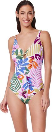 Gottex Costa Del Sol V-neck One Piece