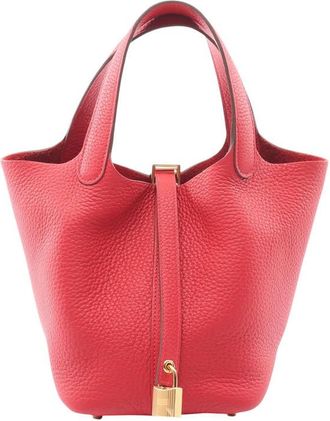 Herm&egrave;s Pre-owned Hermes Clemence Picotin Lock 18 Ladies KAZQWGEL11TYKG8X
