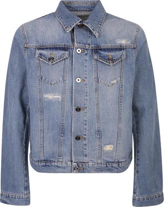 14Bros Slim Denim Jacket - Heren - Spijkerjassen - Blauw - L - Denim - Jassen
