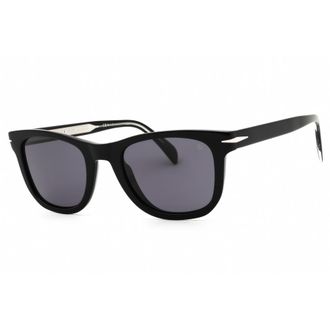 David Beckham Mens Black Rectangular Sunglasses DB1006S