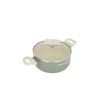 KASANOVA Casseruola 18 cm avocado Cooking Therapy con coperchio
