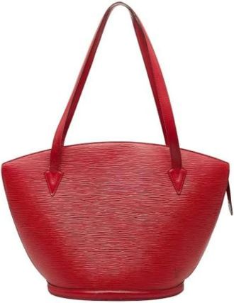 Louis Vuitton Pre-owned Shoulder Bags, female, Red, Size: ONE SIZE Pre-owned Vintage Shoulder Bag