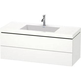 Duravit Mueble De Ba&ntilde;o L-cube Wt Vero Air 500x1200x480mm Sin Orificio Para Grifer&iacute;a Blanco Mate
