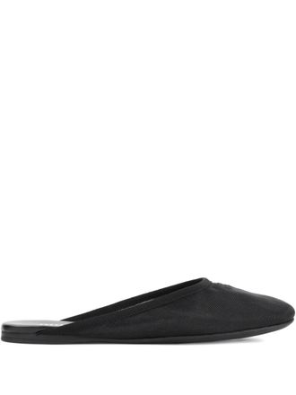 Miu Miu Mules con ricamo - Nero