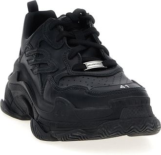 Balenciaga Mens Black Polyethylene Athletic Sneakers