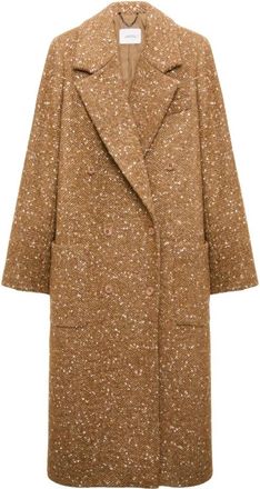 Dorothee Schumacher Double-Breasted Coats - Dames - Mantel - Bruin - L - Jassen