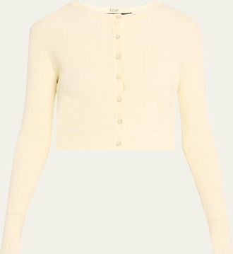 Toccin Zoe Classic Cropped Cardigan
