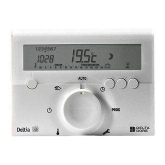 OEM Delta Dore Thermostat Deltia 8.03 Programmable Radio