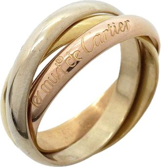 Cartier Yellow Gold (18K) Pink Gold (18K) White Gold (18K) Band Ring (Pre-Owned)