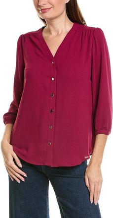Jones New York Button Detail Blouse