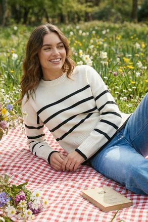 DUSK Stripe Knit Jumper