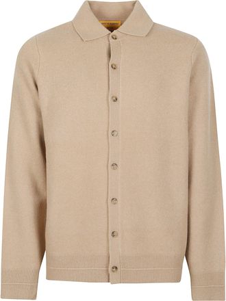 Guest In Residence Felted Plaza Cashmere-Blend Shirt Jacket