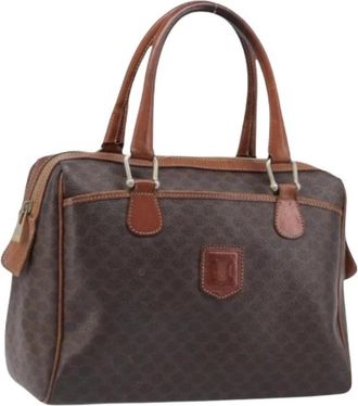 Celine Pre-owned Vintage Boston Bag - Dames - Vintage Handtas - Bruin - ONE Size - Leer - Vintage