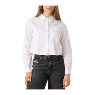 MY ESSENTIAL WARDROBE Dames, Blouses & Shirts, Wit, Maat: L