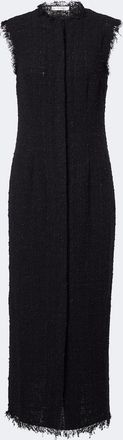 The Row Abito midi Lana in tweed di misto cotone