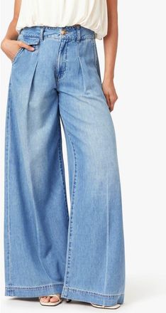 Habitual Pleated Denim Pants in Blue Bell at Nordstrom Rack, Size 28