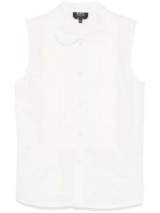A.P.C. Shelley shirt - women - Cotton - 40 - WHITE