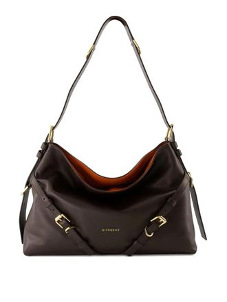 Givenchy Voyou Medium Bag In Glossy Leather