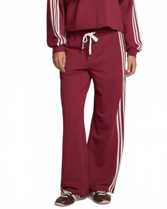 Chaser Jesse Brick Track Pants In Red