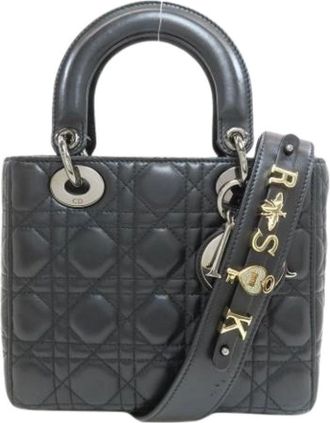 Dior Borsa Vintage in Pelle Pre-owned - - Pre-owned - Donna - Nero - ONE SIZE