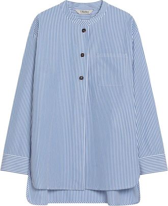 Max Mara Dames, Blouses & Shirts, Blauw, Maat: XS