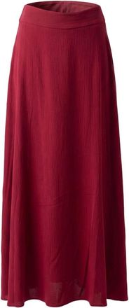 Trussardi Maxi Rok - Dames - Rokken - Rood - Maat: S Viscose