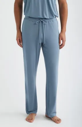 Daniel Buchler Modal Blend Pajama Pants in Air Force Blue at Nordstrom, Size Xx-Large