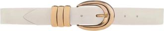Federica Tosi Emily Riem - unisex - Riemen - Beige - M/L - Leer - Accessoires