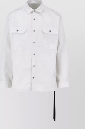 Rick Owens casual jacket long sleeves chest pockets