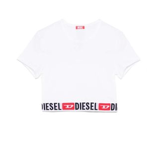 Diesel Tops, Dames, Wit, M, 100C TOP