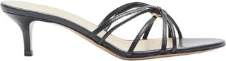Le Monde Beryl Stiletto Flip-Flops - Dames - Muiltjes - Zwart - 38 EU - Leer - Schoenen