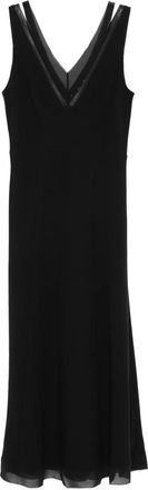 Vince Abito midi in crêpe - Nero