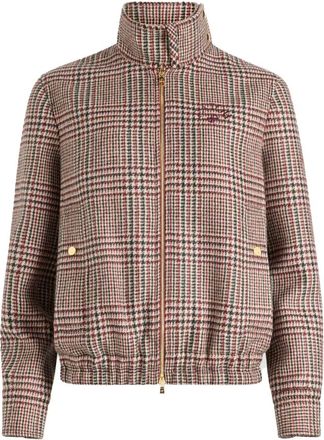 Patou Bomber Jackets, female, Multicolor, S, Zipped Collar Blouson
