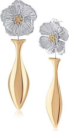 Jardin Floral Drop Earrings in Gold/Silver at Nordstrom Rack