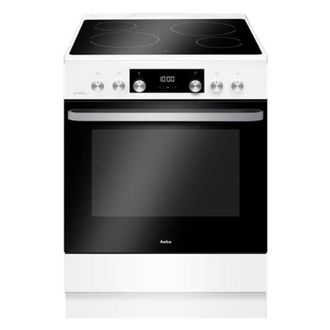 Amica Cocina Vitrocer&aacute;mica 77l 4 Fuegos Blanca - Acv7005rb