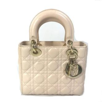 Dior Pre-owned Cuoio borse-dior - - Pre-owned - Donna - Beige - ONE SIZE