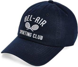 American Needle Bel-Air Club Cotton Baseball Cap in Navy at Nordstrom