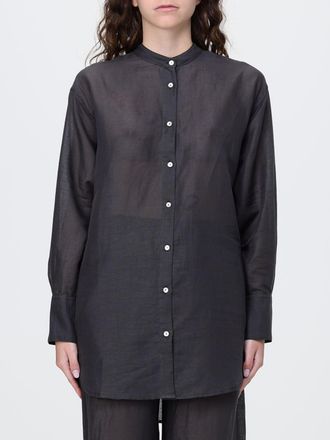 120% Lino Camicia in lino e cotone