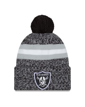 New Era Las Vegas Raiders NFL 2023 Sideline Sport Knit OTC Black Beanie