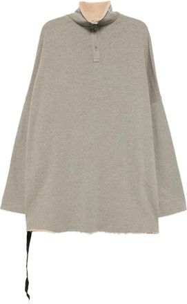 Rick Owens Top Jumbo Tabard - Grigio