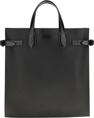 Valentino Garavani Black Antibes Medium Tote