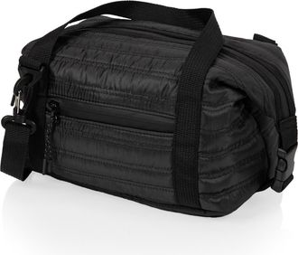 Oniva Midday Quilted Washable Insulated Lunch Bag in Obsidian Black at Nordstrom