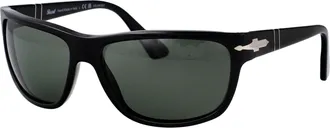 Persol Unisex Sunglasses Black Acetate
