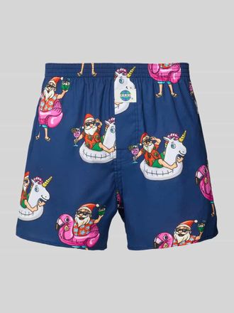 Deal Boxershorts mit elastischem Bund in Marine, Gr&ouml;&szlig;e XXL