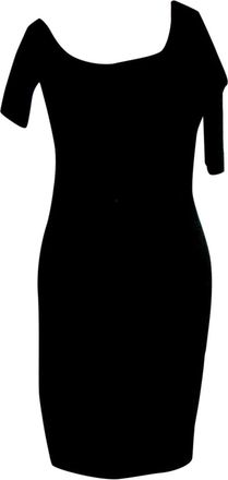 Helmut Lang shoulder bodycon dress Size M