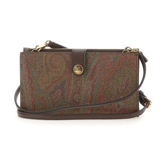 Etro Etro, Cross Body Bags, female, Multicolor, Size: ONE SIZE Essential Arnica Wallet