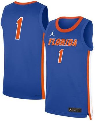 Jordan Brand Mens Jordan Brand Royal Florida Gators Road Replica Basketball Jersey at Nordstrom, Size Xx-Large